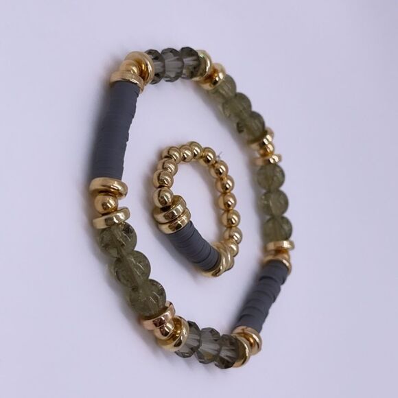 NWT Wool + Pepper Co. Swarovski Matching Set - Picture 2 of 5